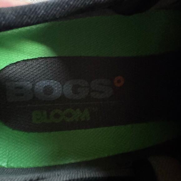 BOGS Women's Vista Wedge Leather Water Resistant Open Bootie Size 8 - Picture 5 of 9